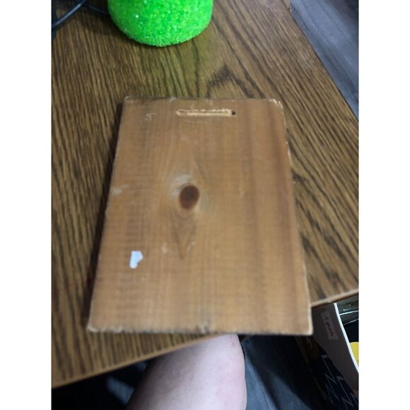 Cognac De L'aigle Black Eagle Bird Retro Goth Halloween Wooden Sign - Picture 2 of 3